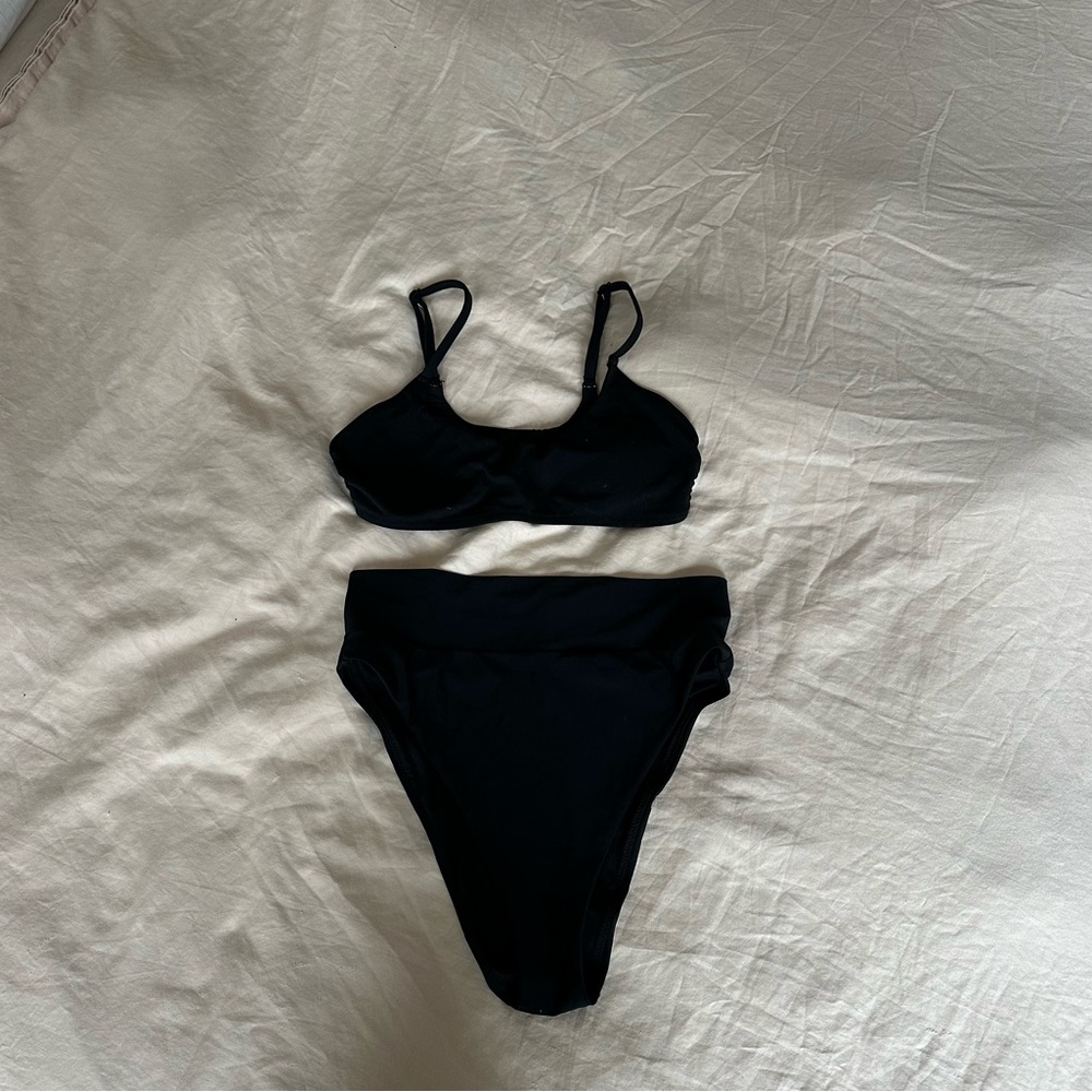 Aerie High Waisted Bathing Suit Set